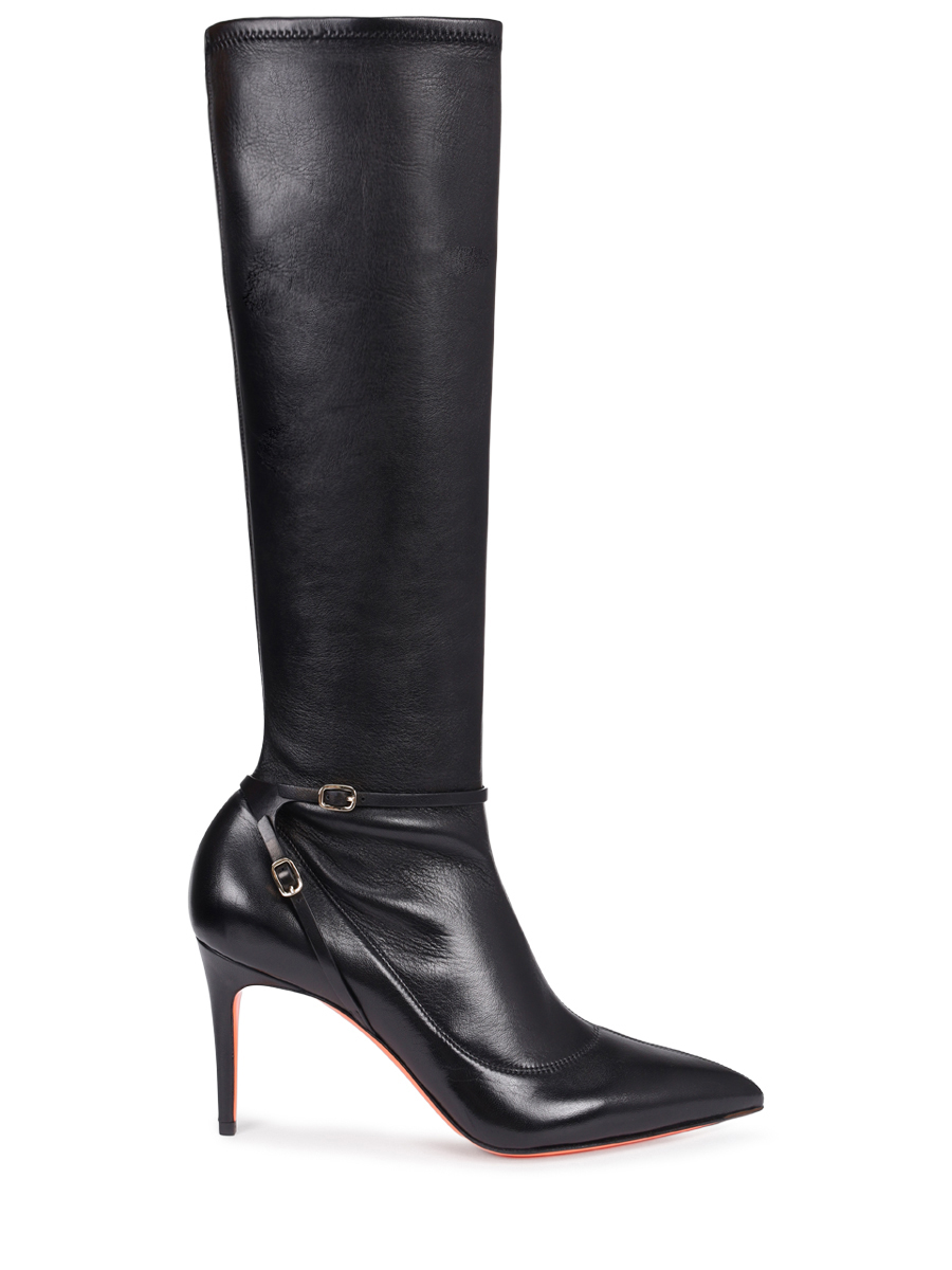 Сапоги кожаные SANTONI