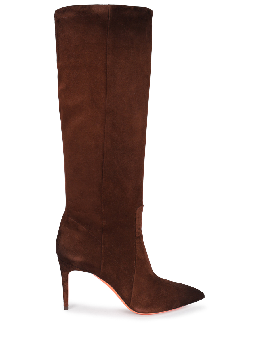Сапоги замшевые SANTONI