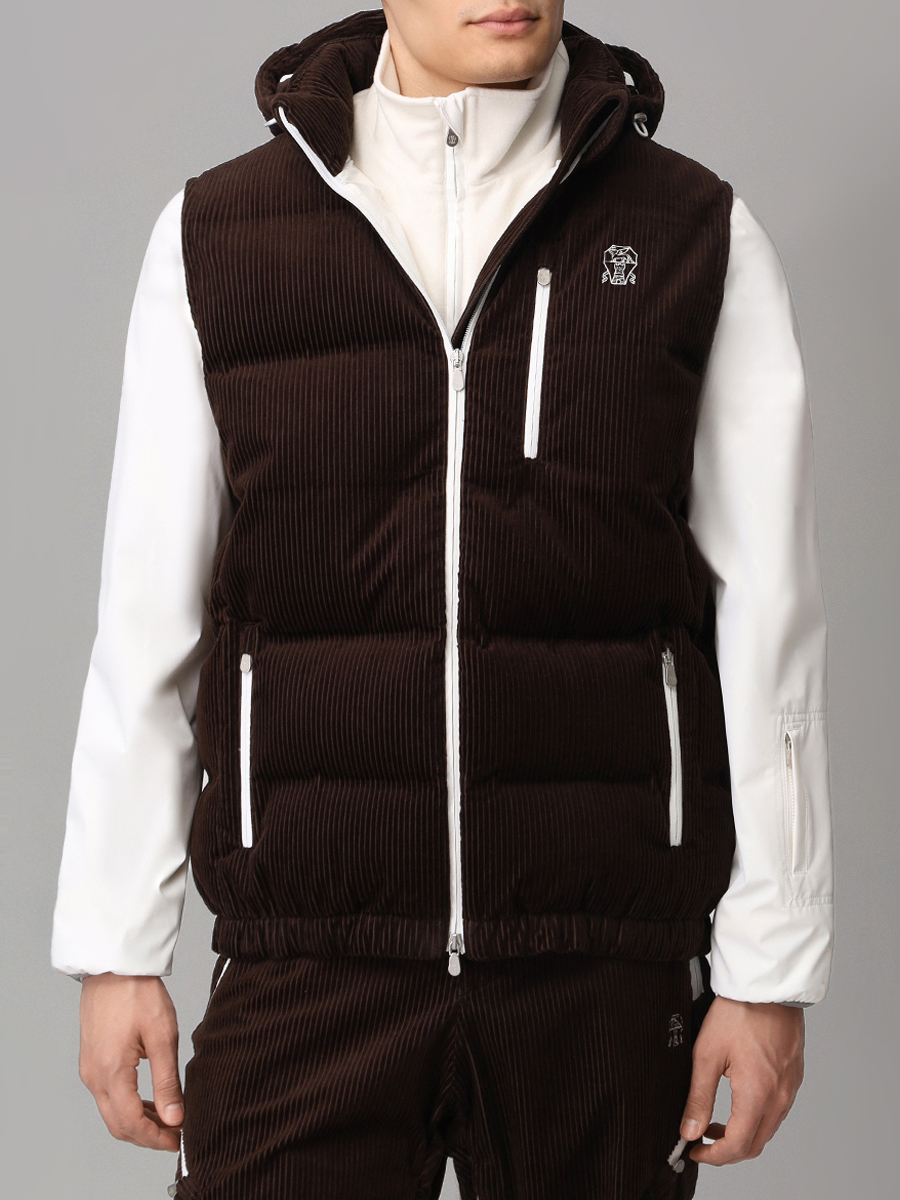 Костюм вельветовый BRUNELLO CUCINELLI MM180KG10 COD79/MM180KP06 C416 Коричневый  Фото 4