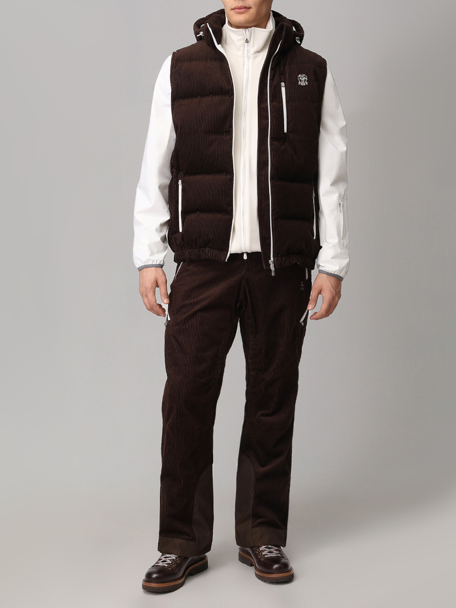 Костюм вельветовый BRUNELLO CUCINELLI MM180KG10 COD79/MM180KP06 C416 Коричневый  Фото 2