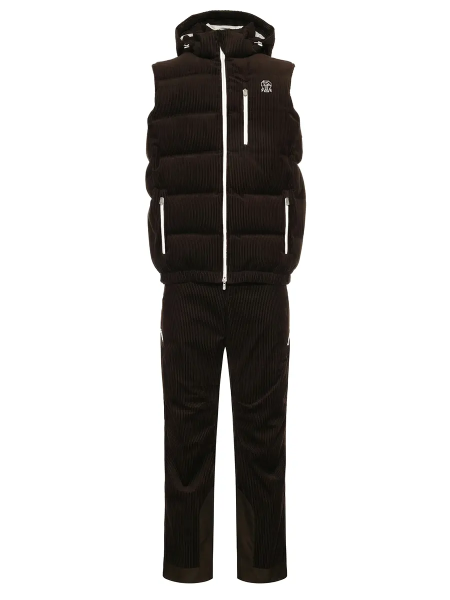 Костюм вельветовый BRUNELLO CUCINELLI MM180KG10 COD79/MM180KP06 C416 Коричневый 