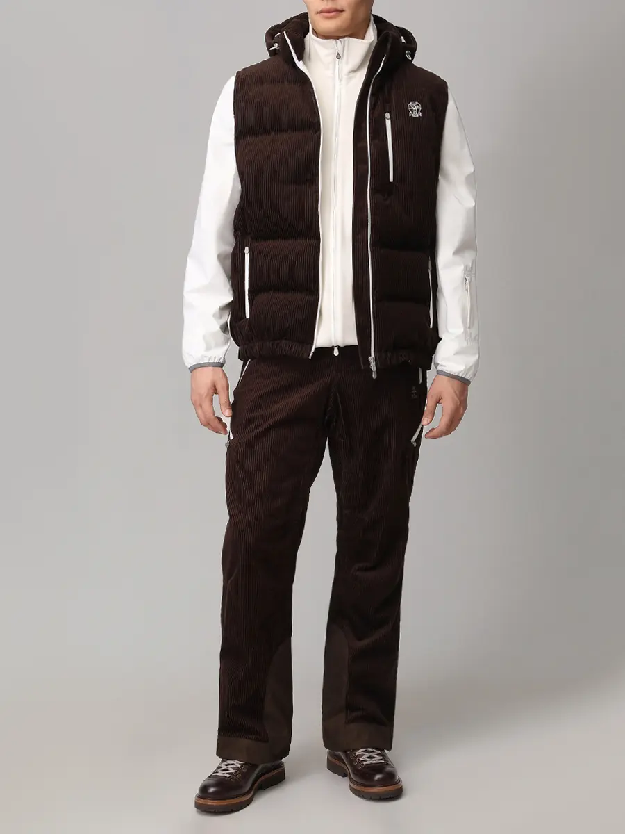 Костюм комбинированный BRUNELLO CUCINELLI MM840KG11 CAW64/MM180KG10 COD79/MM180KP06 C416 Белый  Фото 2