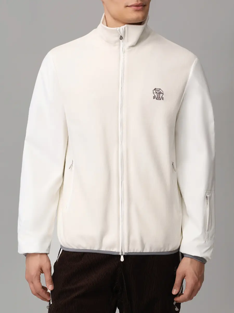 Костюм комбинированный BRUNELLO CUCINELLI MM840KG11 CAW64/MM180KG10 COD79/MM180KP06 C416 Белый  Фото 7