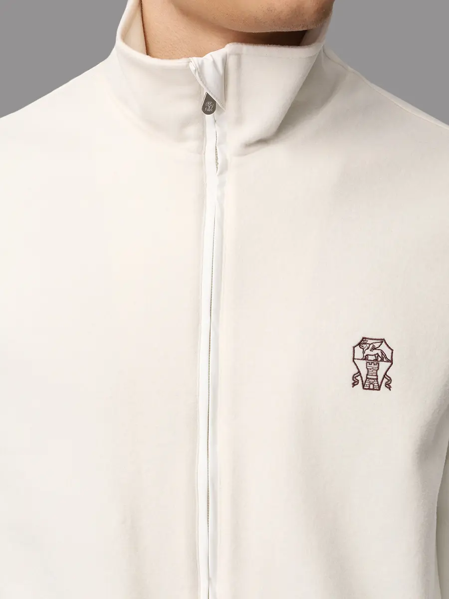 Костюм комбинированный BRUNELLO CUCINELLI MM840KG11 CAW64/MM180KG10 COD79/MM180KP06 C416 Белый  Фото 8