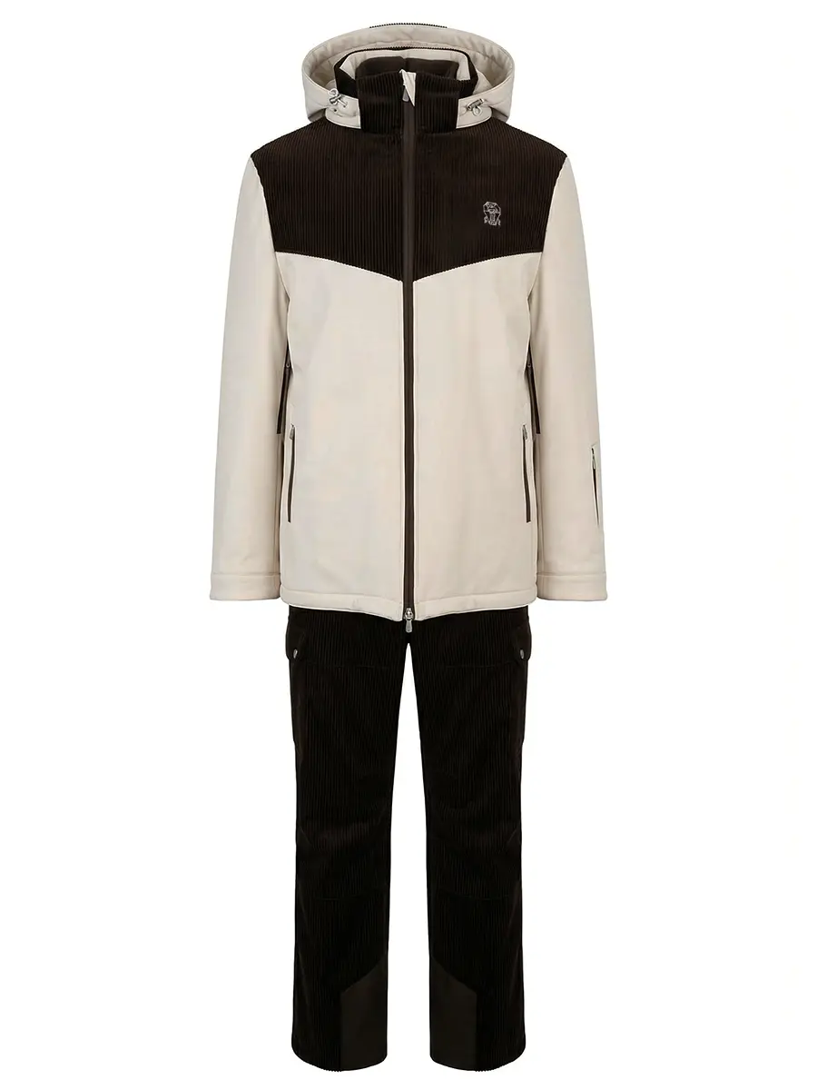 Костюм комбинированный BRUNELLO CUCINELLI MM134KG12 CLN14/MM840KT60 C2559/MM180KP05 C416 Белый 