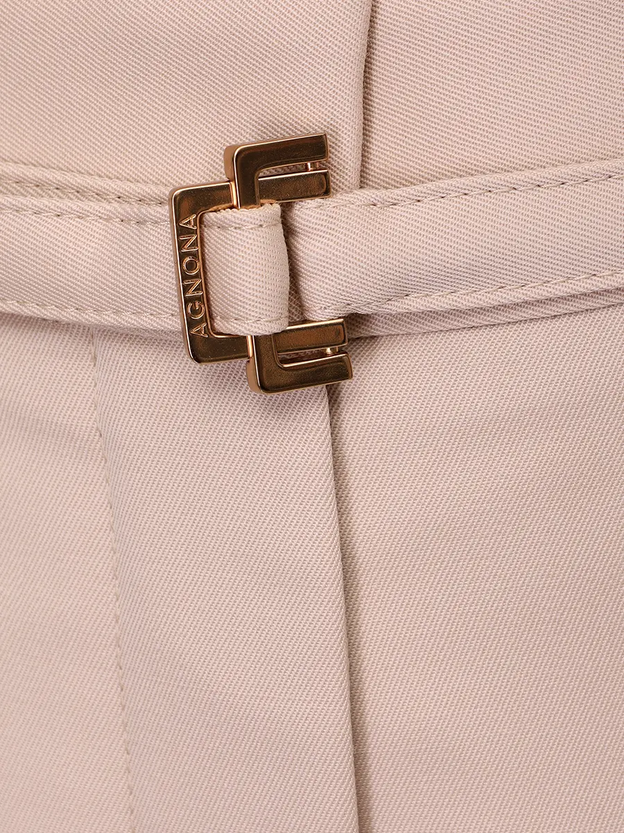 Костюм шерстяной AGNONA TD1007U-U1129U/T71004U-U1129U-N20 Бежевый  Фото 8