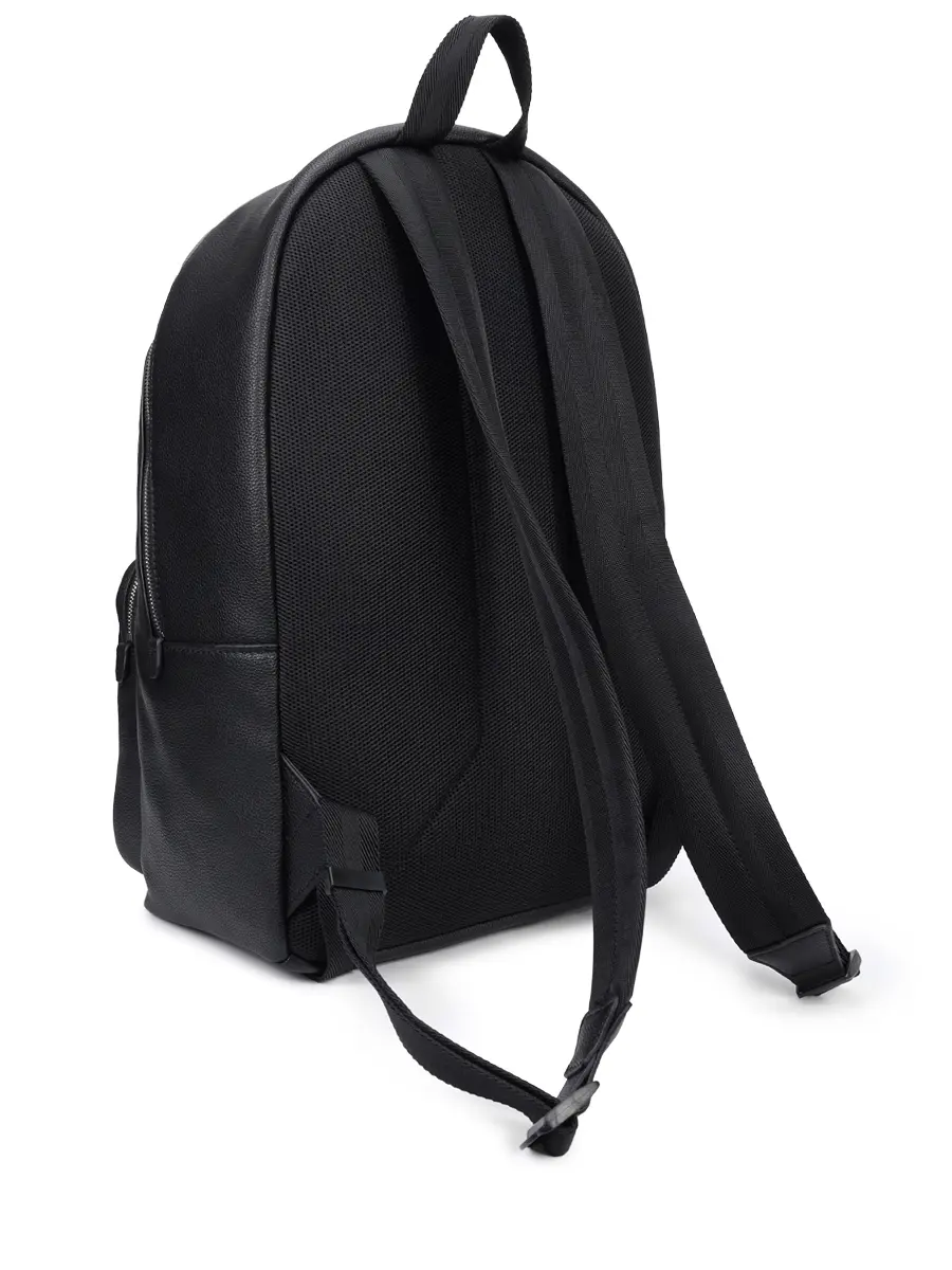 Рюкзак из экокожи BOSS 50536499/001 Черный  Фото 3