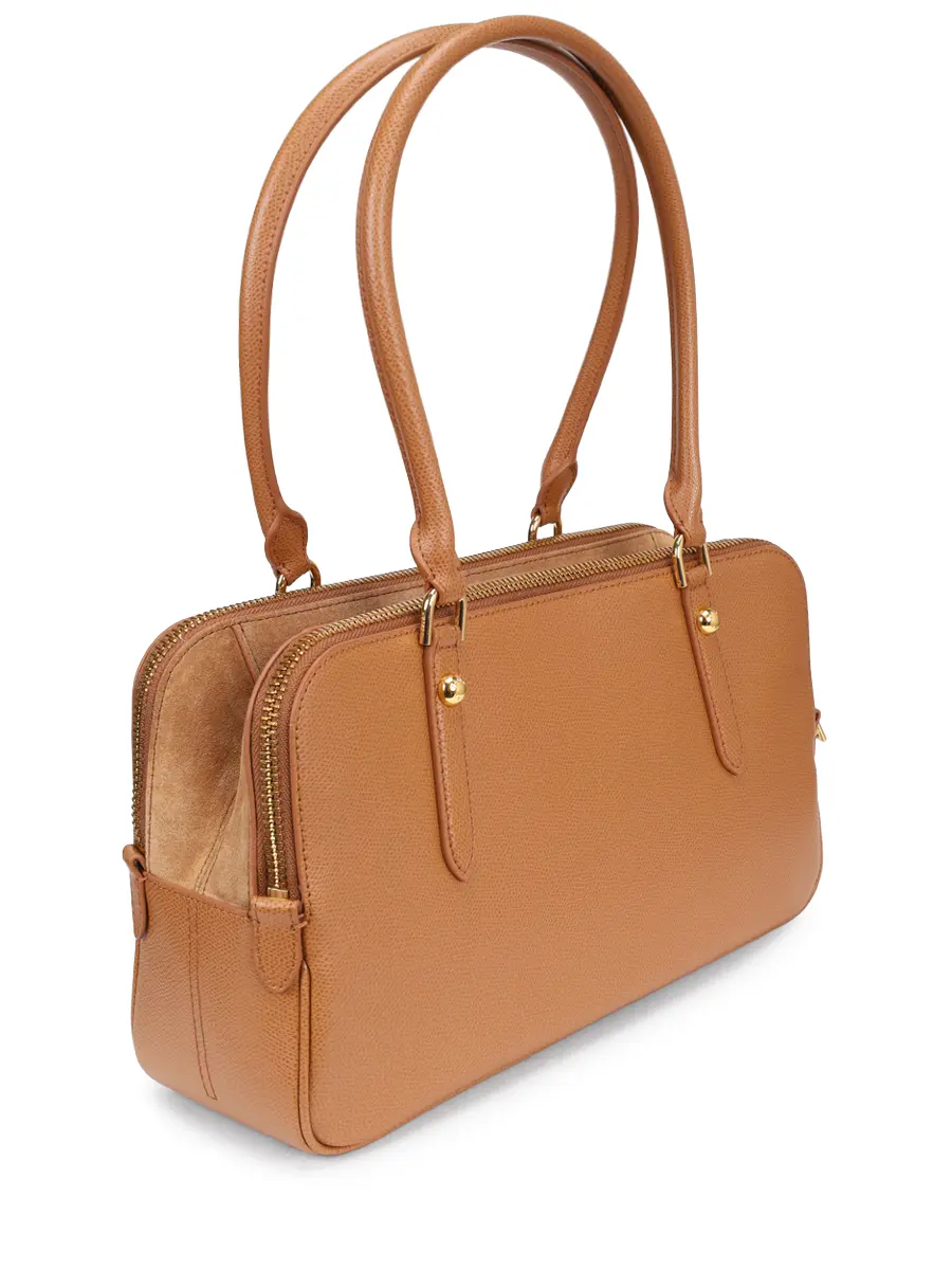 Сумка кожаная Giulia FURLA WB01871-BX0460-4557S Коричневый  Фото 3