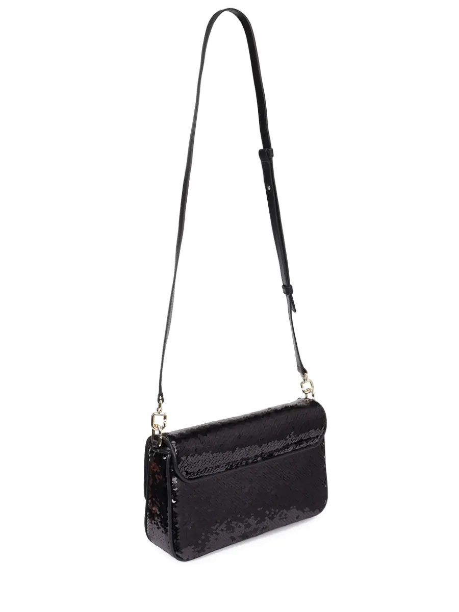 Сумка с пайетками Iride FURLA WB01950-BX1377-O6000 Черный  Фото 3