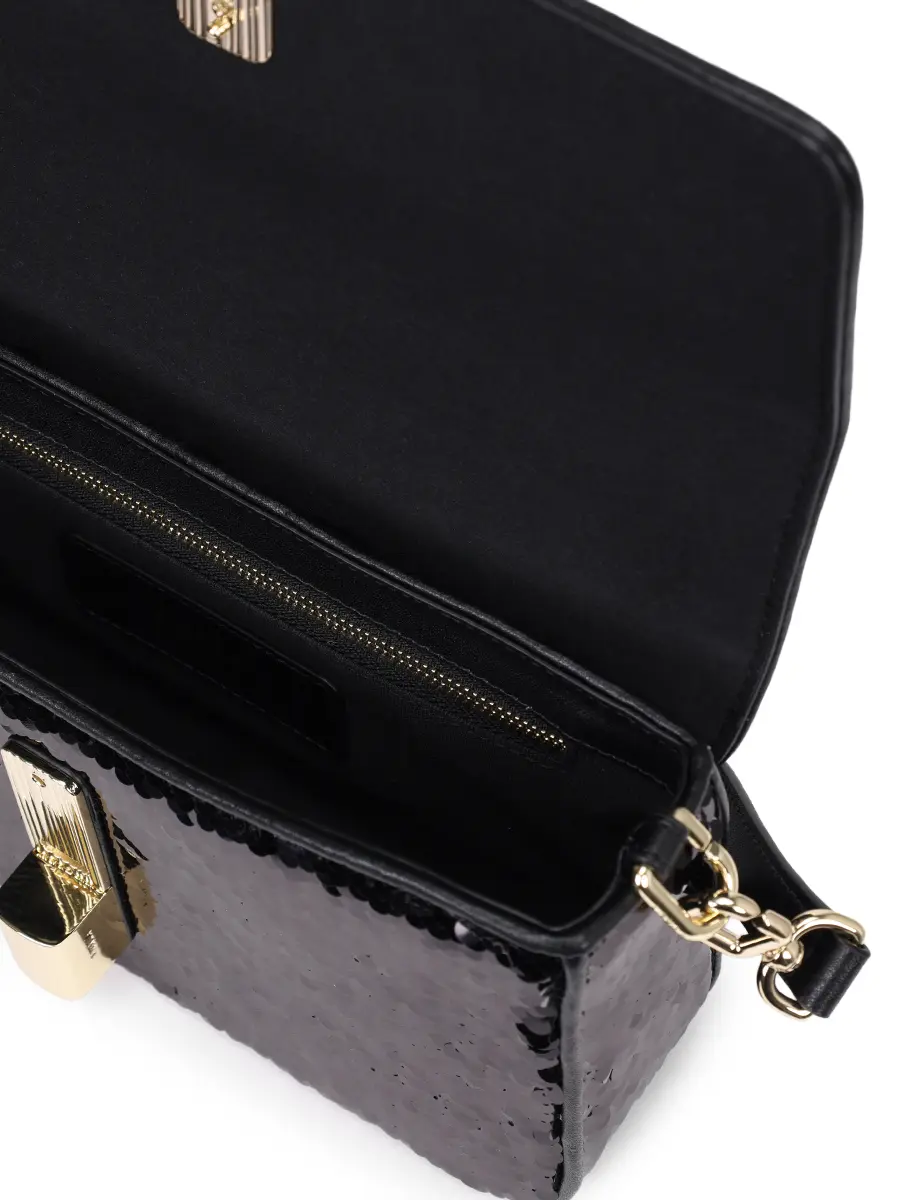 Сумка с пайетками Iride FURLA WB01950-BX1377-O6000 Черный  Фото 4