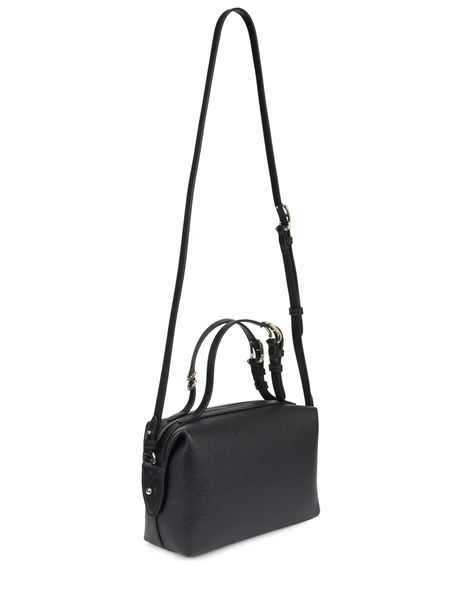 Сумка кожаная Double FURLA WE00870-BX3036-O6000 Черный  Фото 3