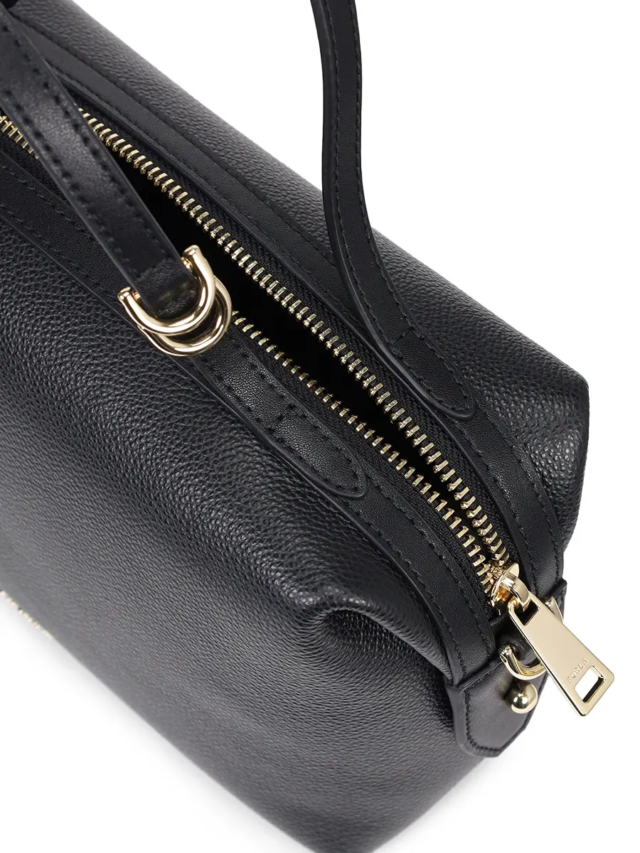 Сумка кожаная Double FURLA WE00870-BX3036-O6000 Черный  Фото 4