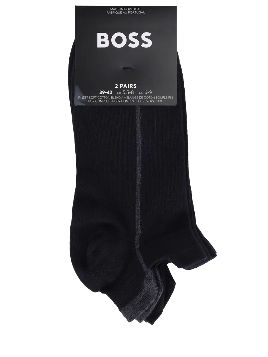 Набор из двух пар хлопковых носков Hugo Boss