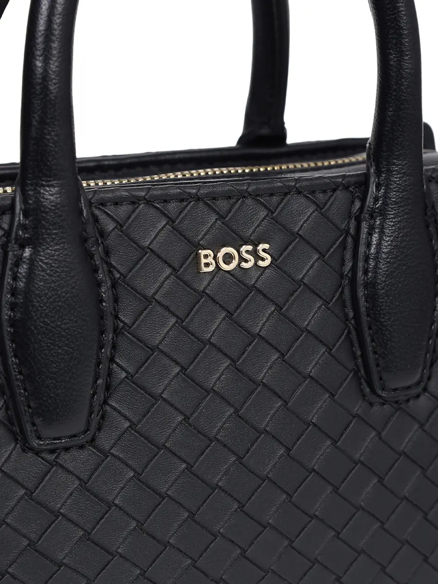 Сумка из экокожи BOSS 50557998/001 Черный  Фото 5