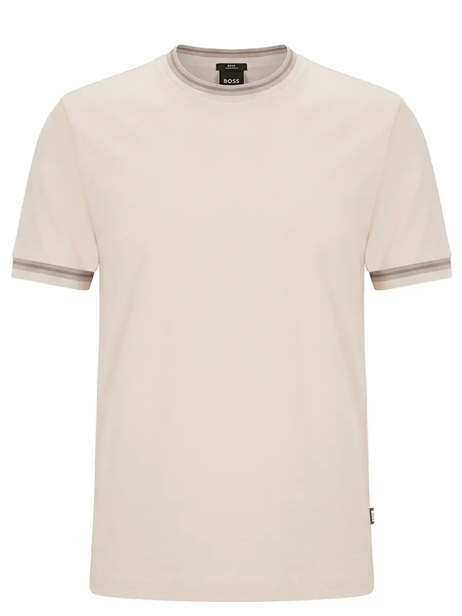 Футболка Slim Fit хлопковая Hugo Boss