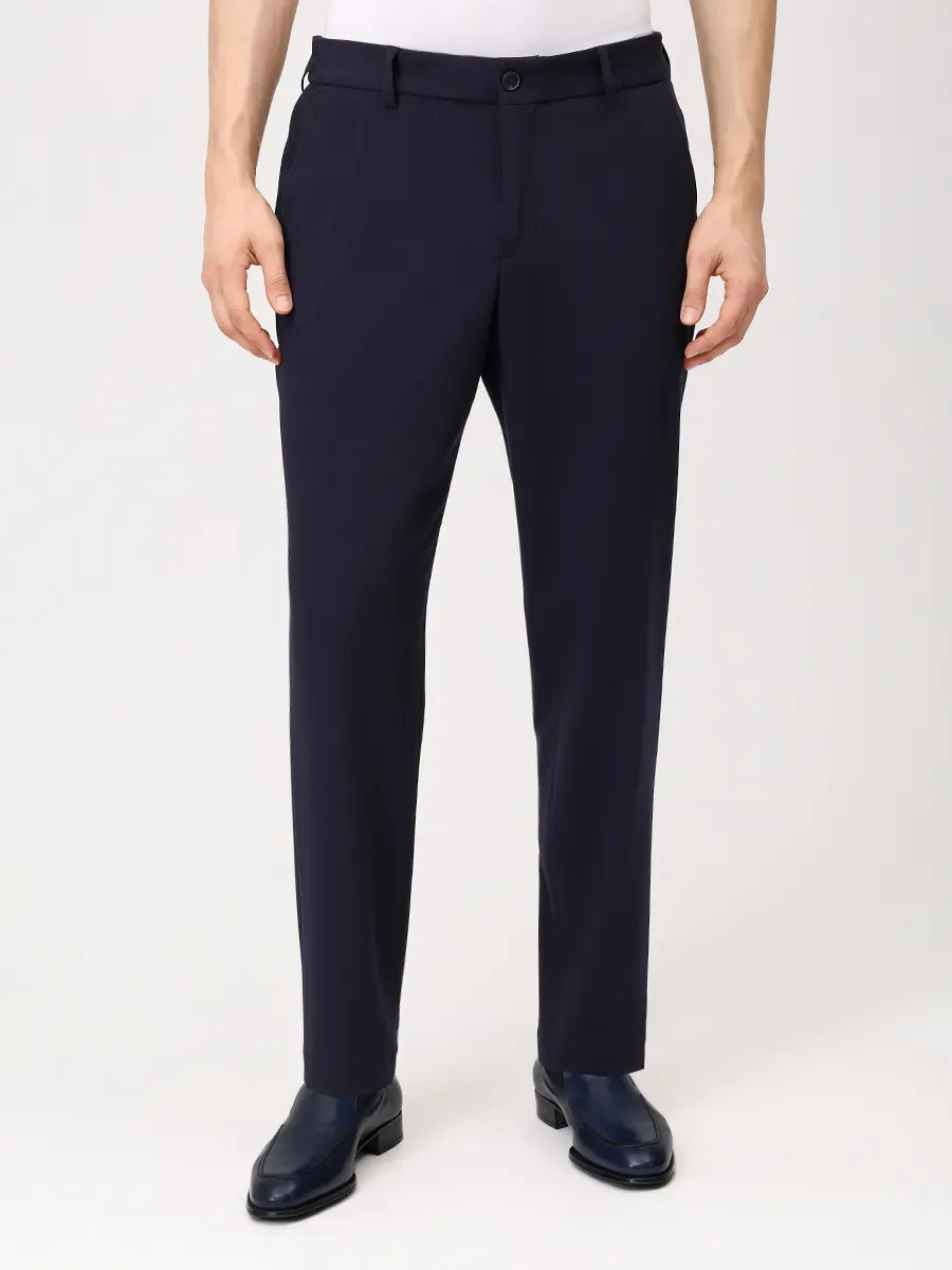 Брюки Tapered Fit BOSS 50555014/404 Синий  Фото 4