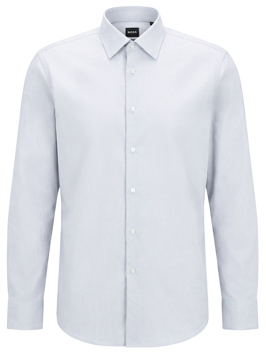 Рубашка Slim Fit хлопковая BOSS
