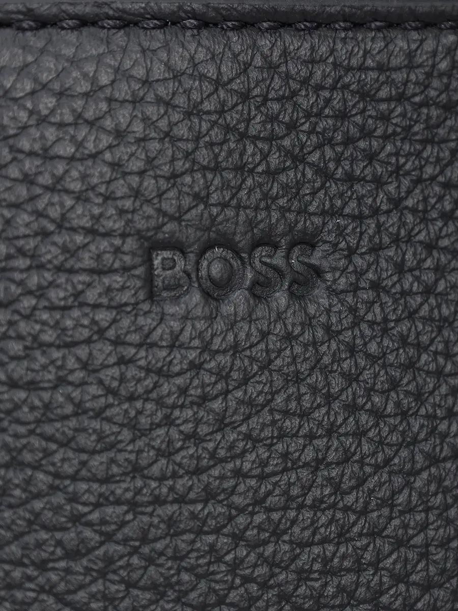 Сумка кожаная BOSS 50529302/001 Черный  Фото 5