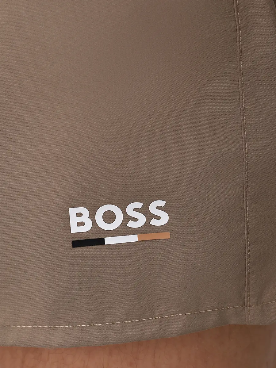 Шорты плавательные BOSS 50554613/245 Хаки  Фото 4