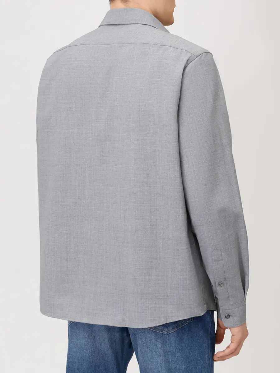 Рубашка Regular Fit BOSS 50556813/041 Серый  Фото 3