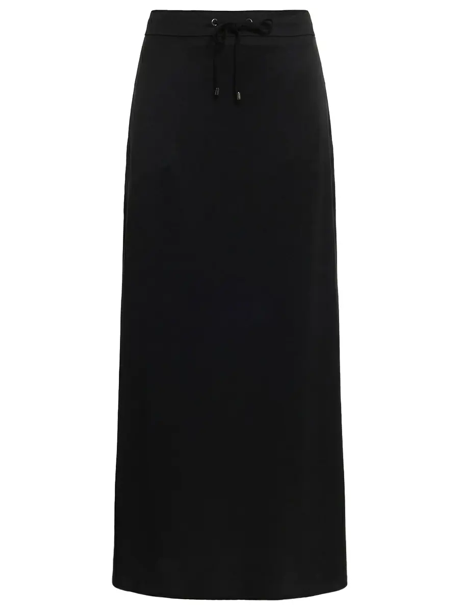 Юбка однотонная LORENA ANTONIAZZI P2653GO30B_3612 999 Черный 