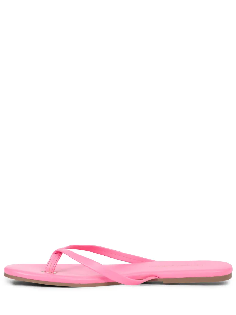 Шлепанцы кожаные MELISSA ODABASH Sandals Розовый  Фото 3