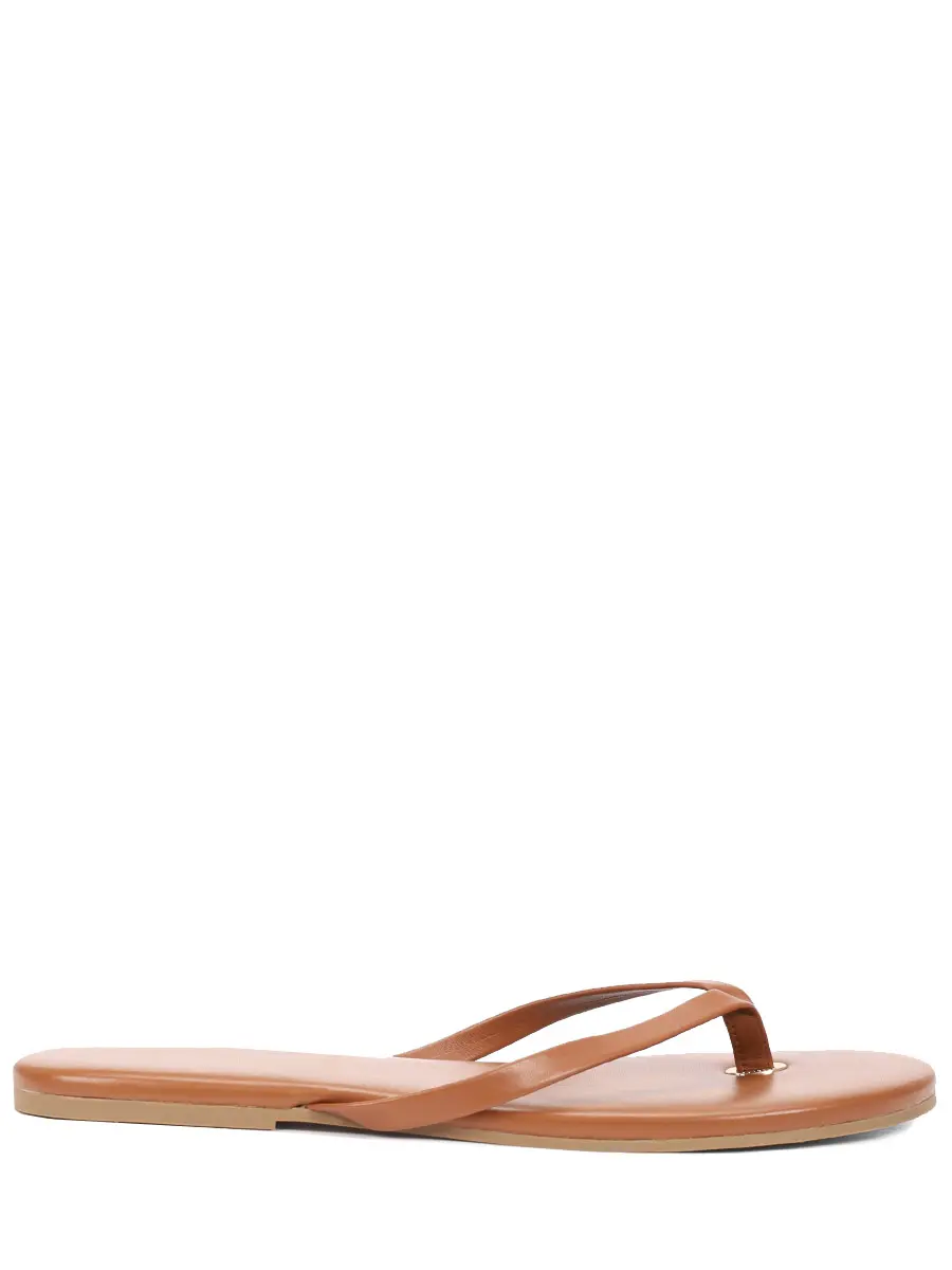 Шлепанцы кожаные Melissa Odabash