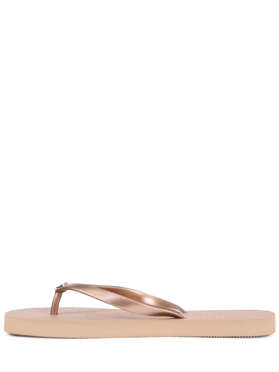 Шлепанцы резиновые MELISSA ODABASH Flip Flop Коричневый  Фото 3
