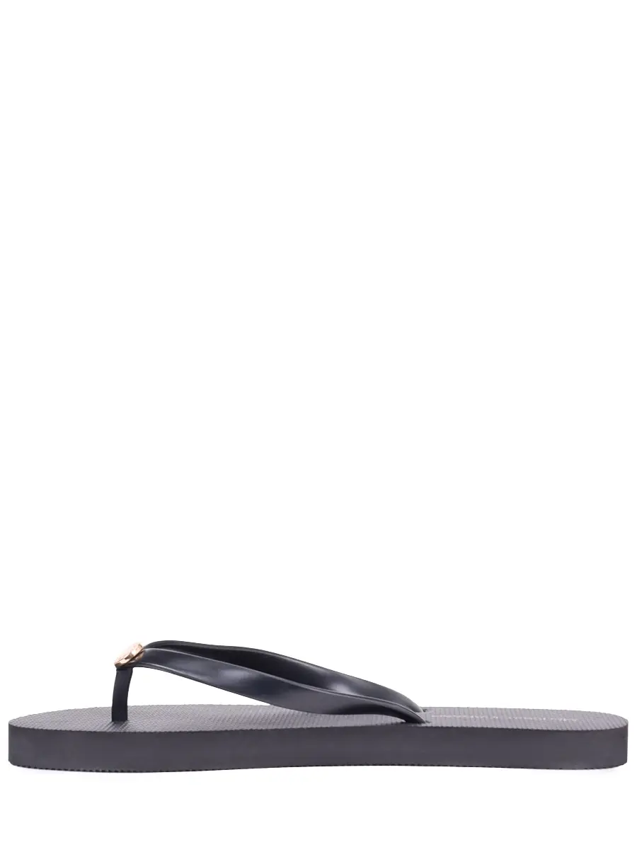 Шлепанцы резиновые MELISSA ODABASH Flip Flop Черный  Фото 3
