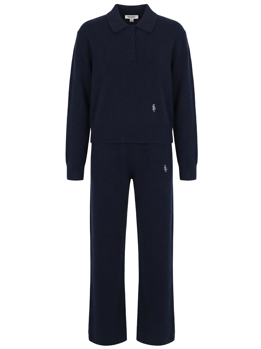 Костюм из кашемира и шерсти SPORTY & RICH