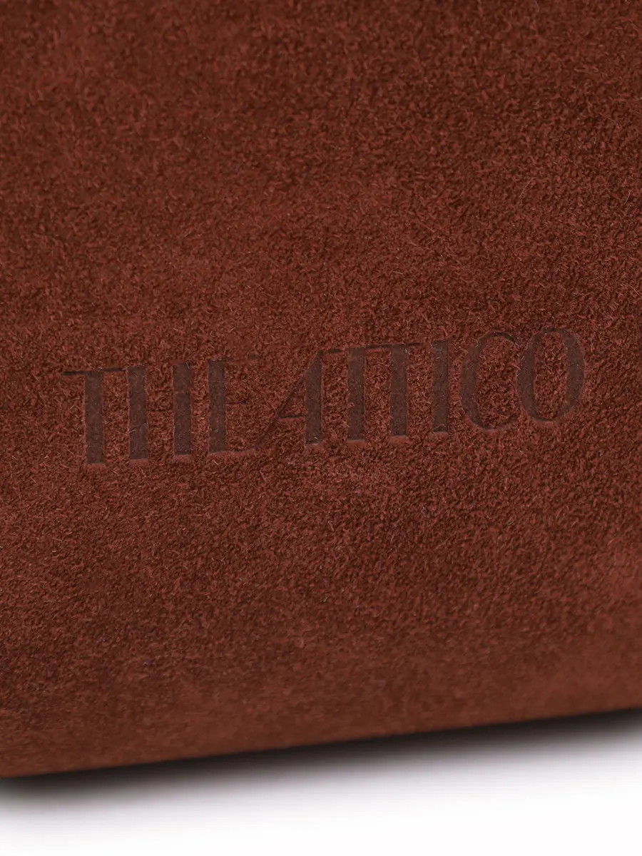 Сумка замшевая THEATTICO 250WAH00054 LBT007AA 850 Коричневый  Фото 5