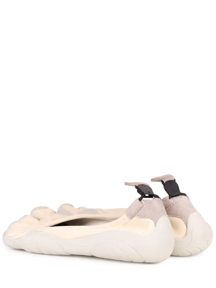 Кроссовки комбинированные VIBRAM FIVEFINGERS 26W1002P Кремовый  Фото 4