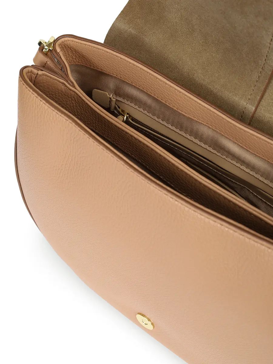 Сумка кожаная GIANNI CHIARINI BS 6037/COMM GRN-NAOP - 3890 Бежевый  Фото 4