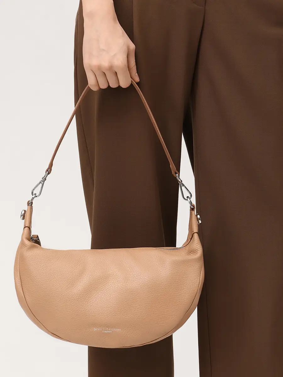 Сумка кожаная GIANNI CHIARINI BS 11550/COMM GRN-NAOP - 5313 Бежевый  Фото 2