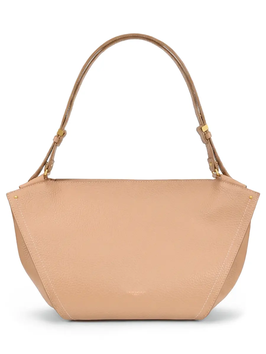 Сумка кожаная GIANNI CHIARINI BS 12227 RNGDBL T.U. - 5313 Бежевый 