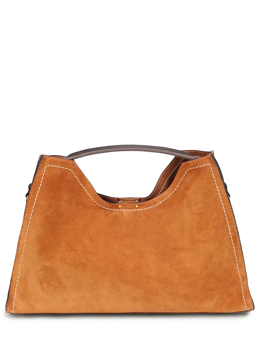 Сумка замшевая GIANNI CHIARINI BS 12286 CM-PLMCP - 9308 Коричневый 