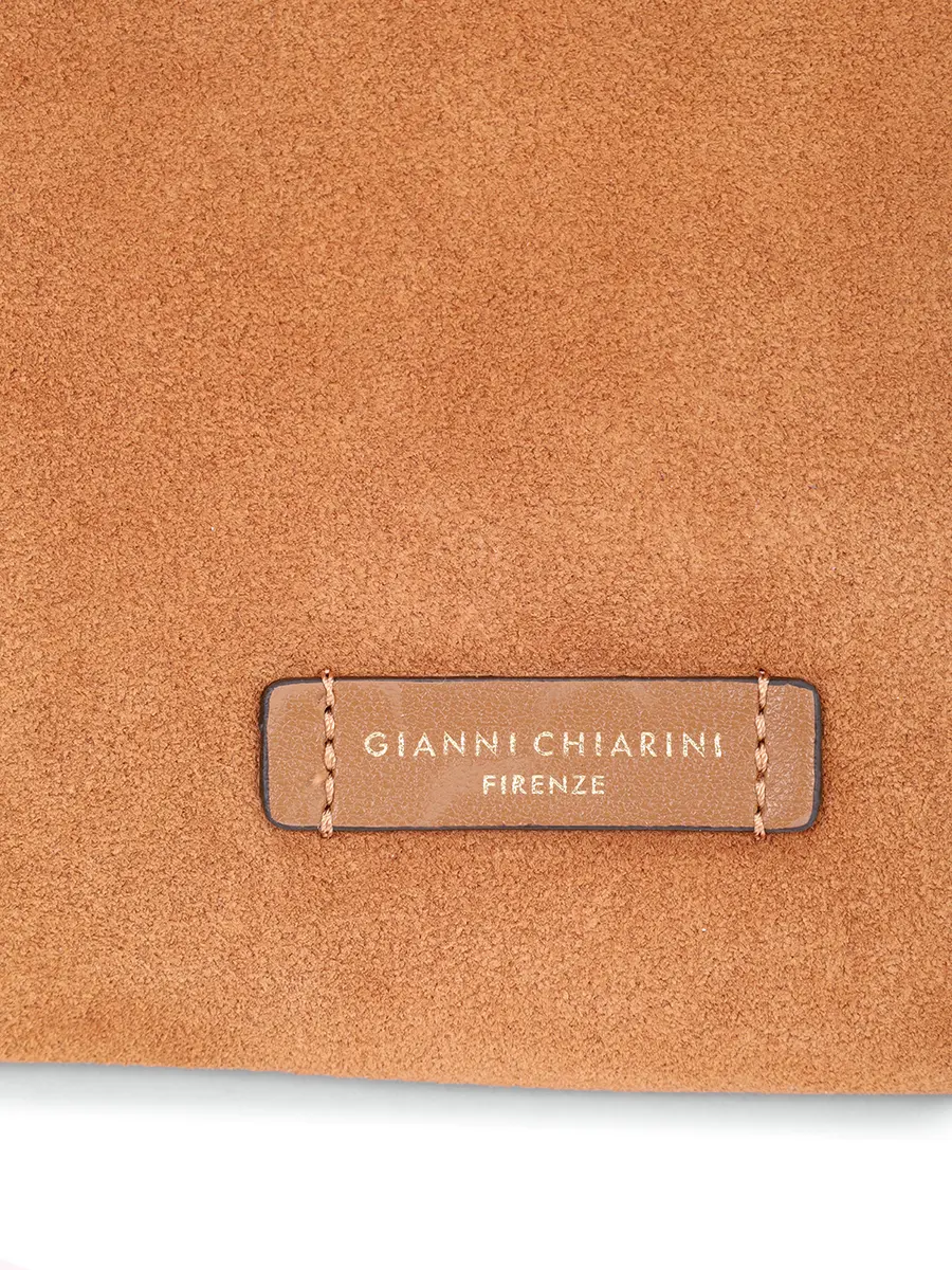 Сумка замшевая GIANNI CHIARINI BS 12286 CM-PLMCP - 9308 Коричневый  Фото 6