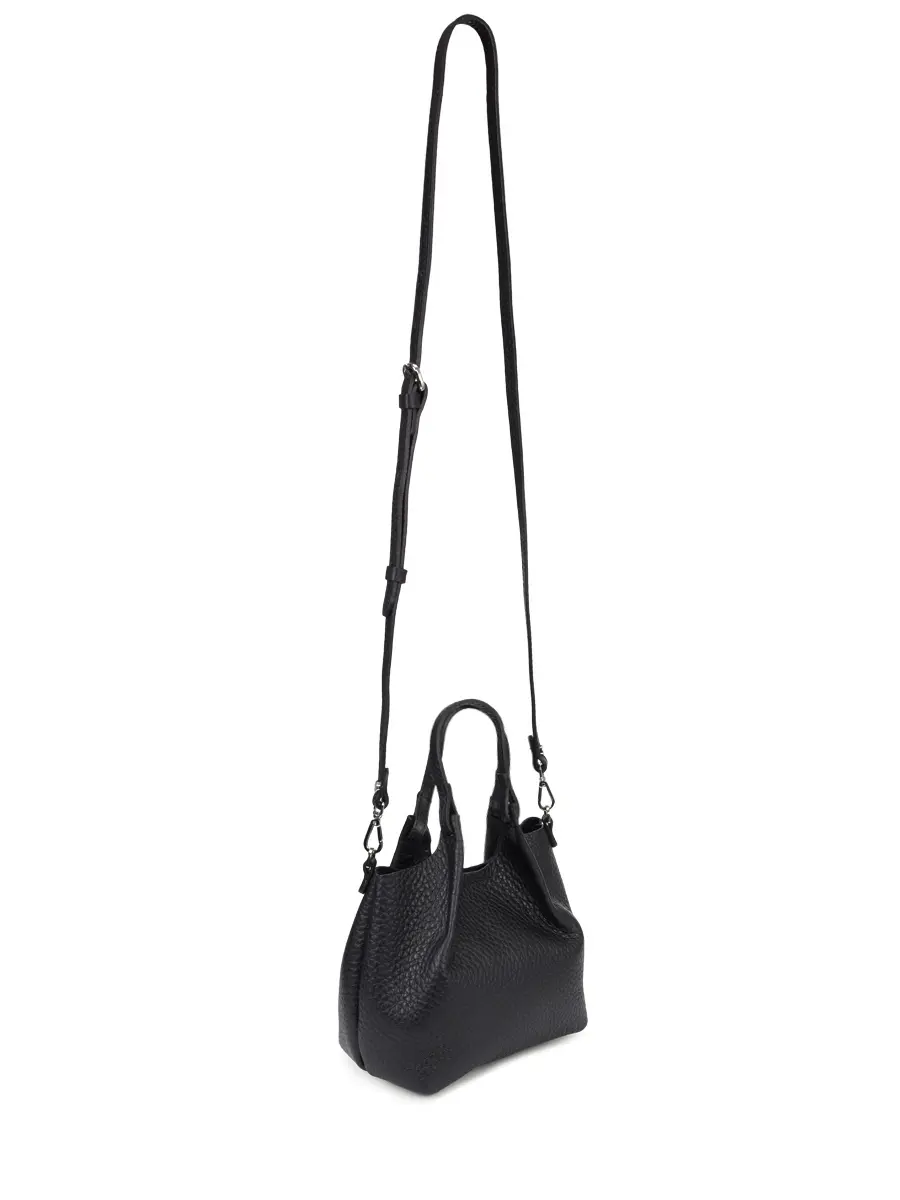 Сумка кожаная GIANNI CHIARINI BS 9718 RNGDBL T.U. - 001 Черный  Фото 3