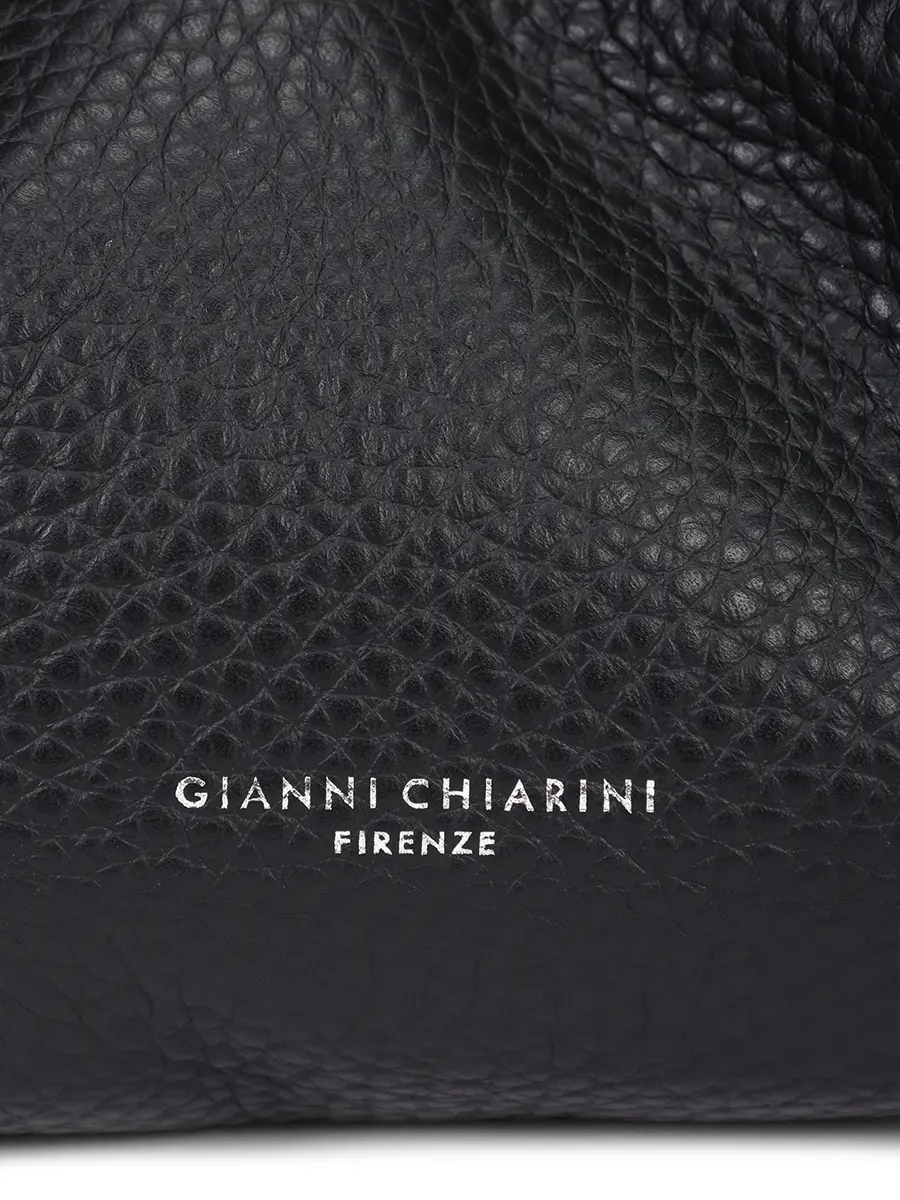 Сумка кожаная GIANNI CHIARINI BS 9718 RNGDBL T.U. - 001 Черный  Фото 5