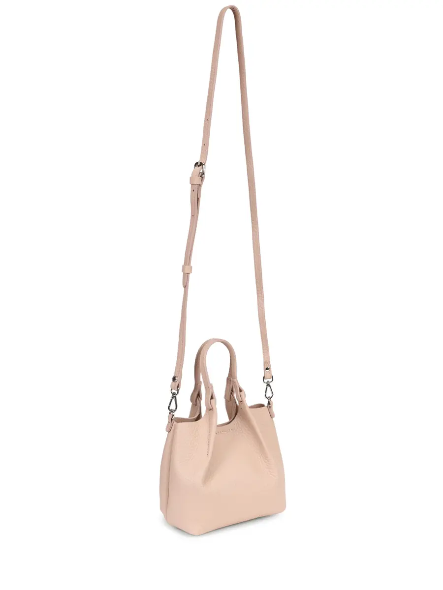 Сумка кожаная GIANNI CHIARINI BS 9718 RNGDBL T.U. - 14363 Светло- Бежевый  Фото 3