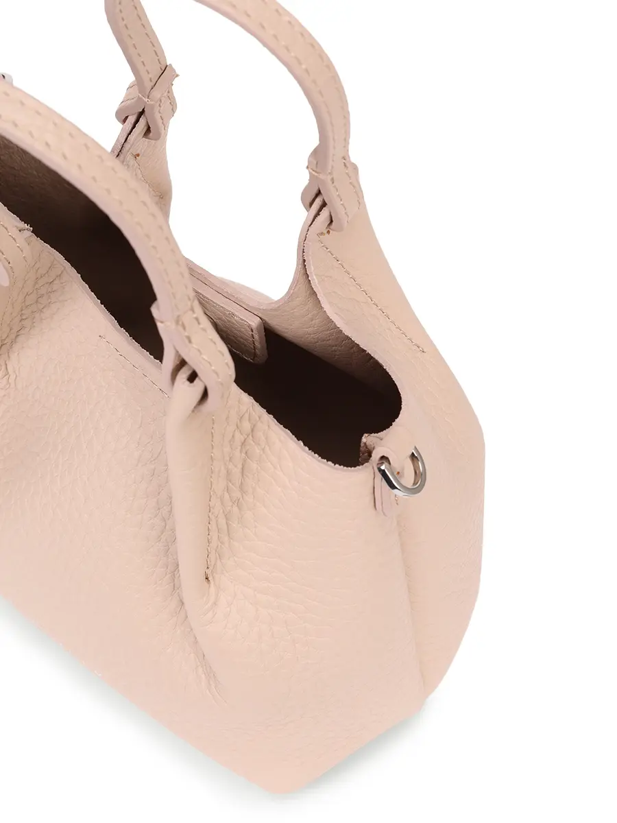 Сумка кожаная GIANNI CHIARINI BS 9718 RNGDBL T.U. - 14363 Светло- Бежевый  Фото 4