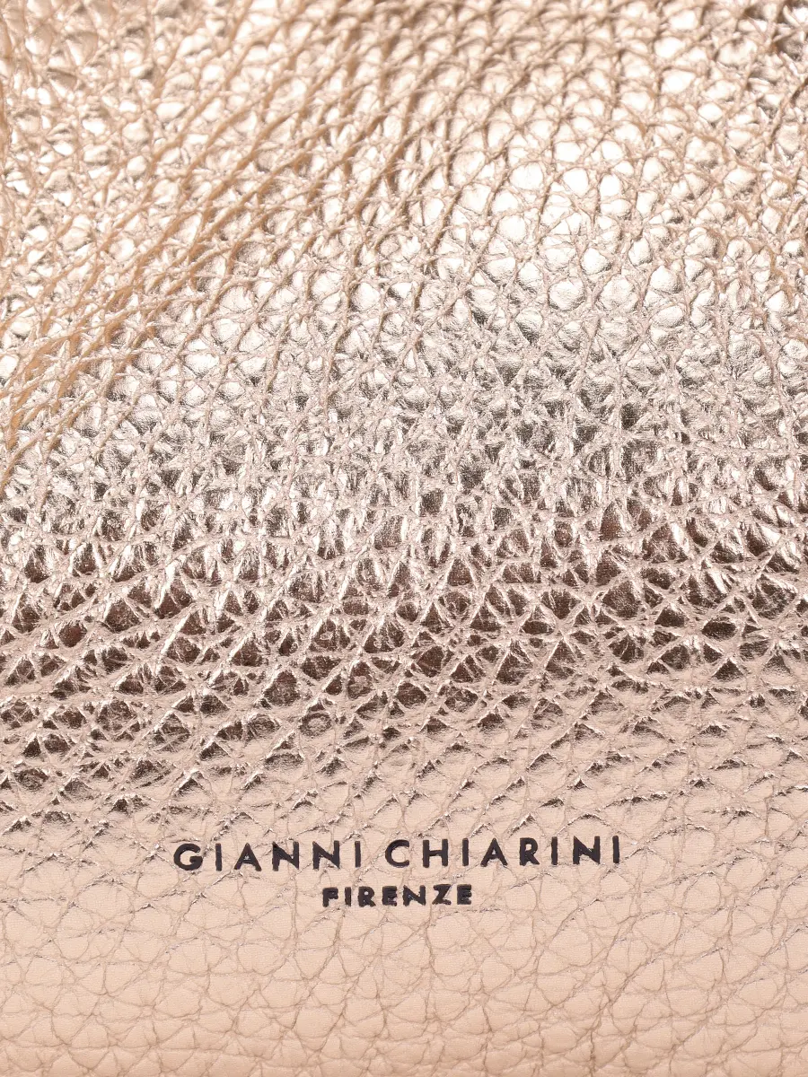 Сумка кожаная GIANNI CHIARINI BS 9718 RNGDBL T.U. - 14368 Золотой  Фото 5