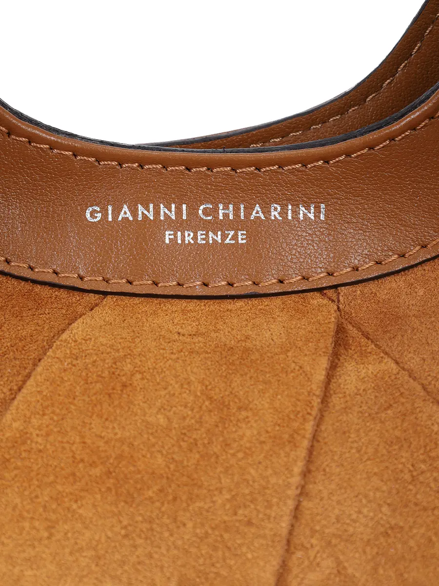 Сумка замшевая GIANNI CHIARINI BS 12349 INT-CM - 9308 Коричневый  Фото 6