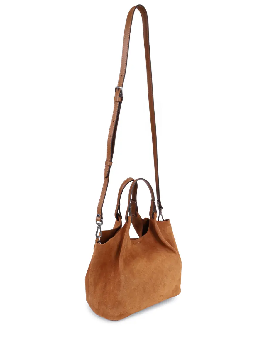Сумка замшевая GIANNI CHIARINI BS 9779 CM-PL - 1478 Коричневый  Фото 3