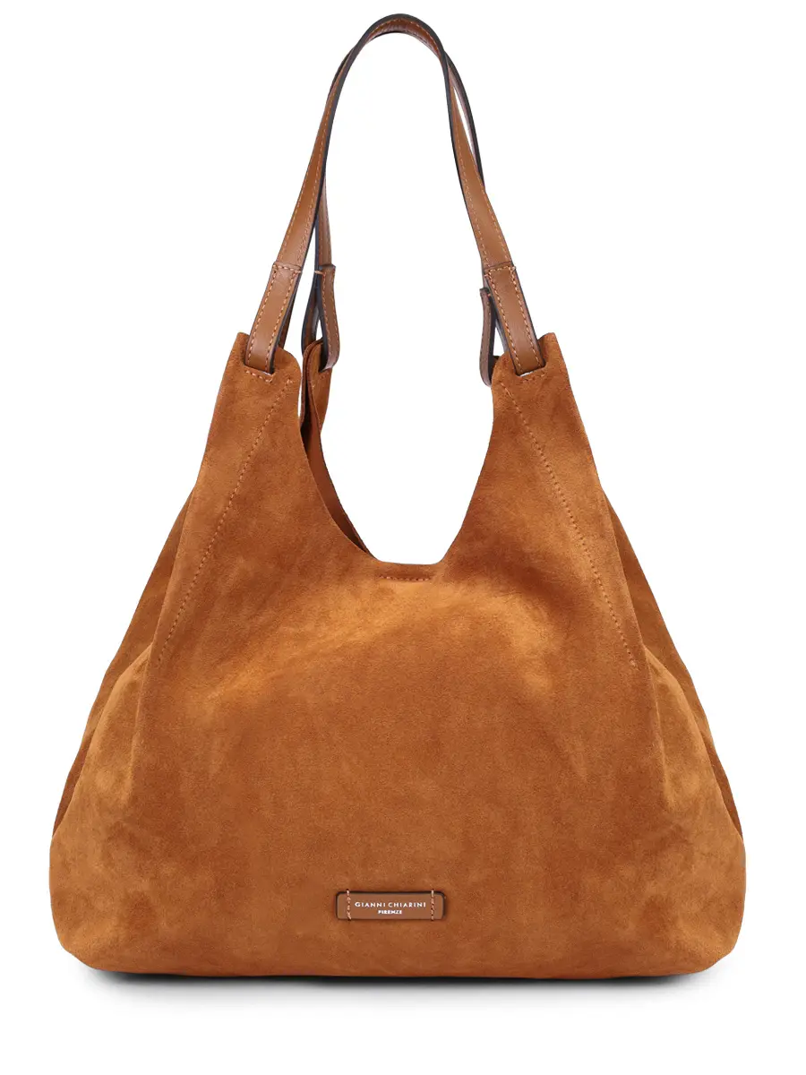 Сумка замшевая GIANNI CHIARINI BS 9780 CM-PL - 1478 Коричневый 