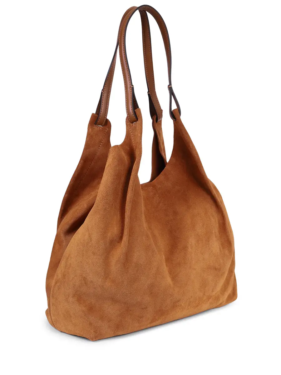 Сумка замшевая GIANNI CHIARINI BS 9780 CM-PL - 1478 Коричневый  Фото 4