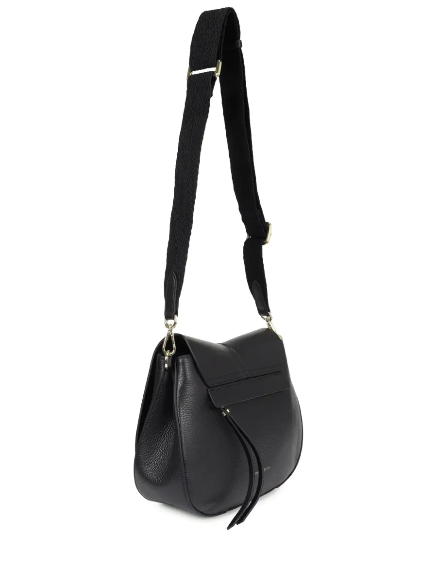 Сумка кожаная GIANNI CHIARINI BS 6036/COMM GRN-NAOP - 001 Черный  Фото 3