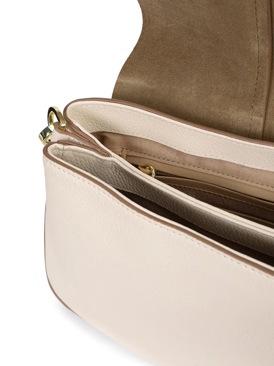 Сумка кожаная GIANNI CHIARINI BS 6036/COMM GRN-NAOP - 5313 Кремовый  Фото 4