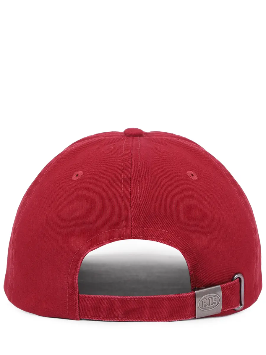 Бейсболка хлопковая PARAJUMPERS 26SMPABCHA04/0630 Бордовый  Фото 2