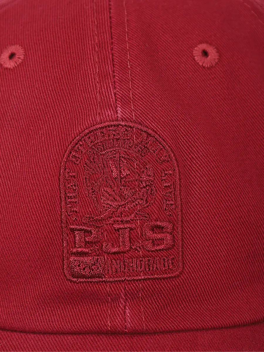 Бейсболка хлопковая PARAJUMPERS 26SMPABCHA04/0630 Бордовый  Фото 3